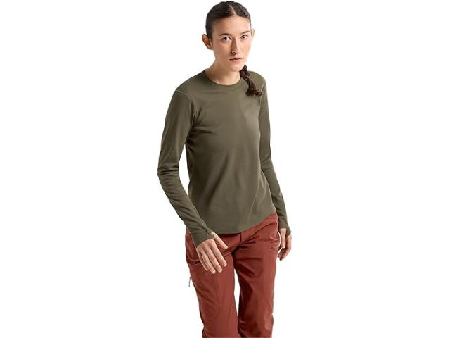 (取寄) アークテリクス レディース ティーマ サーマル クルー ロング スリーブ women ARC'TERYX アークテリクス-ARCTERYX ティーマサーマルクルー