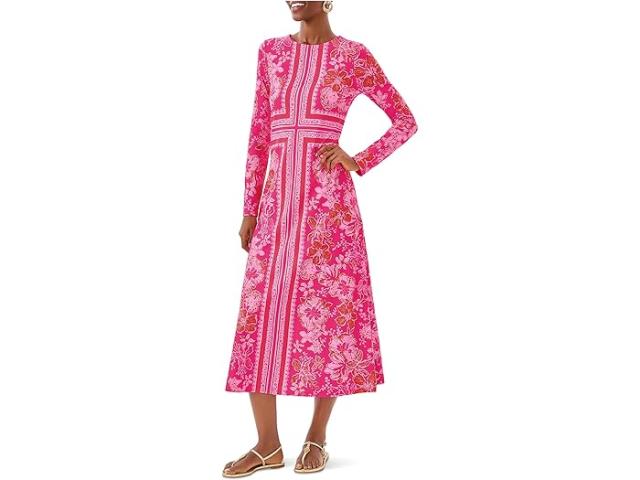 (取寄) リリー ピュリッツァー レディース Upf 50+ ドレス Lilly Pulitzer women Zelena Upf 50+ Dress Sun Shell Pink Big Party