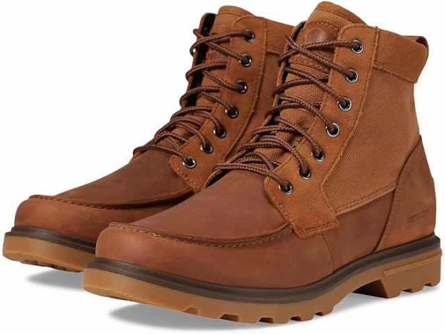 (取寄) ソレル メンズ カーソン モック ウォータープルーフ SOREL men SOREL Carson Moc Waterproof Velvet Tan/Gum 2の通販は