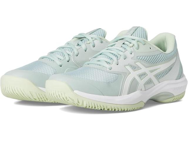 (取寄) アシックス レディース ゲーム FF テニス シューズ ASICS women Game FF Tennis Shoes Lichen Rock/White
