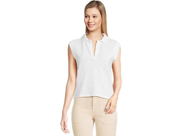 (取寄) リラ P レディース キャップ スリーブ ポロ Lilla P women Cap Sleeve Polo Whiteの通販は 25,856円