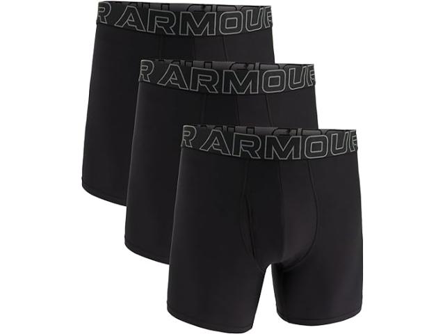 (取寄) アンダーアーマー メンズ 3-パック パフォーマンス テック ソリッド 6 ボクサー ブリーフ Under Armour men Under Armour 3-Pack Performance Tech Solid 6