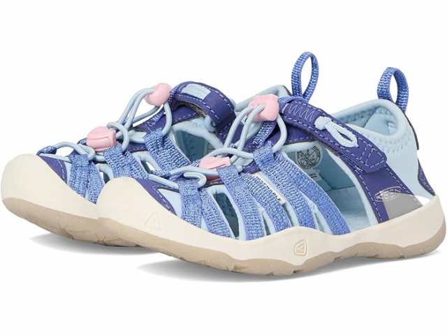 (取寄) キーン キッズ キッズ モキシー サンダル (トドラー/リトル キッド) KEEN Kids kids Moxie Sandal (Toddler/Little Kid) Skipper Blue/Pink-A-Booの通販は 15,374円