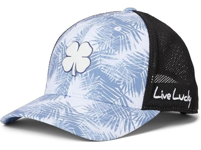 (取寄) ブラッククローバー マルタ 1 アジャスタブル ハット Black Clover Malta 1 Adjustable Hat Tropical Blue Print Hat/3d White Clover