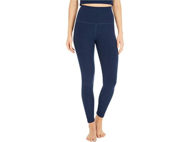 (取寄) ビヨンドヨガ レディース スペースダイ ハイ ウェスト ミディ レギングス Beyond Yoga women  Spacedye High Waisted Midi Leggings Nocturnal Navyの通販は