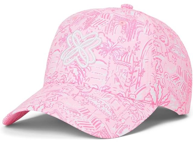 (取寄) リリー ピュリッツァー レディース ロゴ ラン アラウンド ハット Lilly Pulitzer women Logo Run Around Hat Conch Shell Pink Pennys Playground
