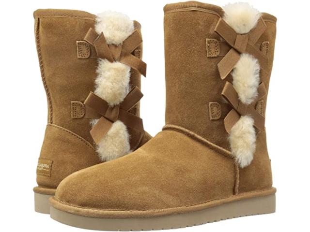 (取寄) クーラブラ アグ レディース ビクトリア ショート Koolaburra by UGG women  Victoria Short Chestnut