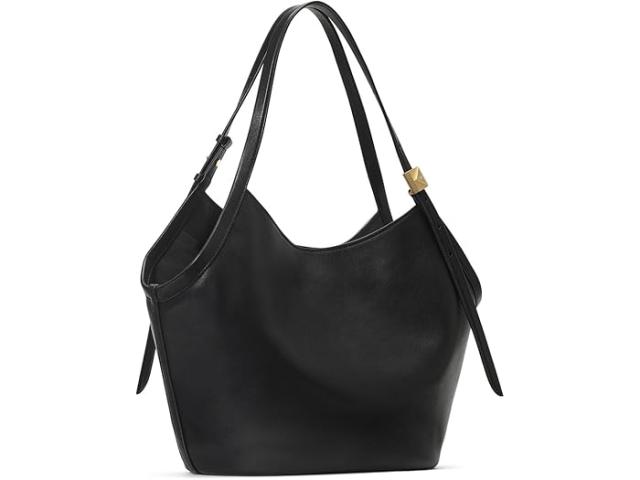 (取寄) ケイトスペード レディース デコ ファイン グレイン レザー チューリップ トート Kate Spade New York women Deco Fine Grain Leather Tulip Tote Black