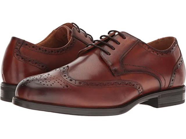 (取寄) フローシャイム メンズ ミッドタウン ウィングチップ オックスフォード Florsheim men  Midtown Wingtip Oxford Cognac Smooth
