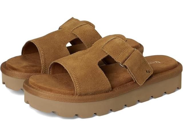 (取寄) クーラブラ アグ レディース スライド Koolaburra by UGG women Tizz Slide Chestnut
