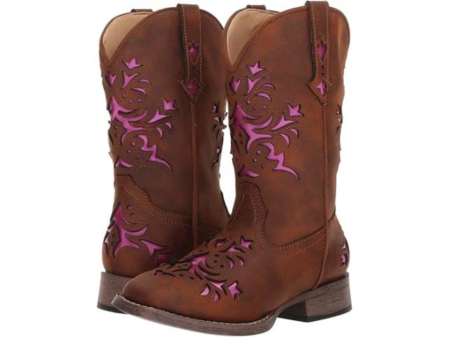 (取寄) ローパー キッズ ガールズ ローラ (トドラー/リトル キッド) Roper Kids girls Roper Kids Lola (Toddler/Little Kid) Vintage Brown Vamp & Shaftの通販は 17,873円