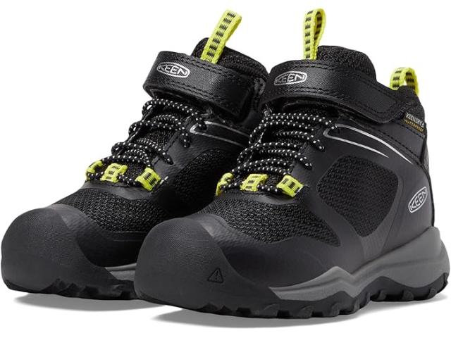 (取寄) キーン キッズ ボーイズ ワンドゥーロ ミッド ウォータープルーフ (トドラー/リトル キッド) KEEN Kids boys Wanduro Mid Waterproof (Toddler/Little Kid) Black/Silver