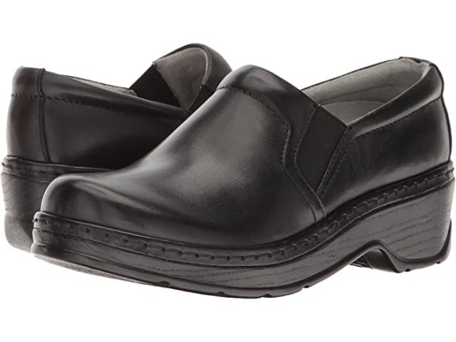 (取寄) クロッグ スフットウェア レディース ネイプルズ Klogs Footwear women  Naples Black Leatherの通販は 40,960円