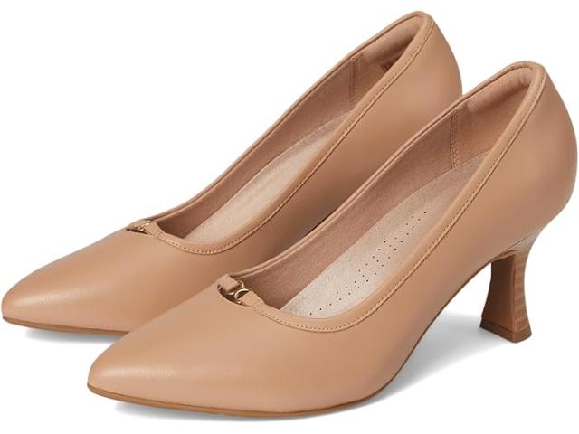 (取寄) クラークス レディース カタレーナ ウェスト Clarks women Kataleyna West Beige Leather