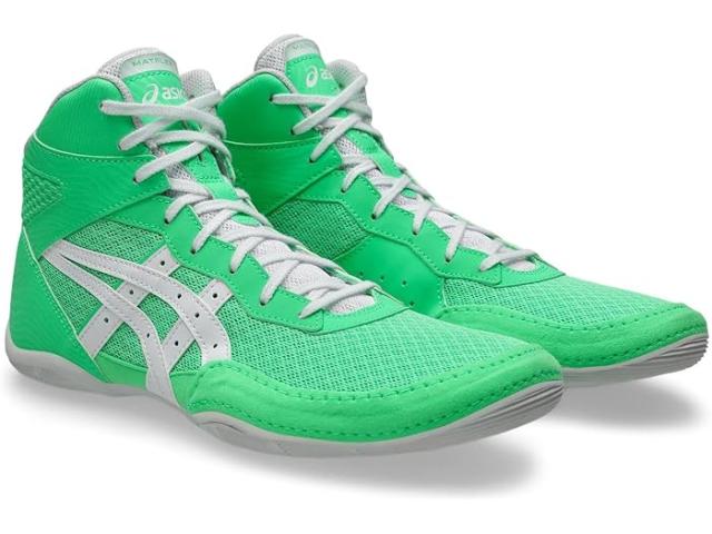 (取寄) アシックス メンズ マットフレックス 7 レスリング シューズ ASICS men ASICS Matflex 7 Wrestling Shoe New Leaf/Whiteの通販は