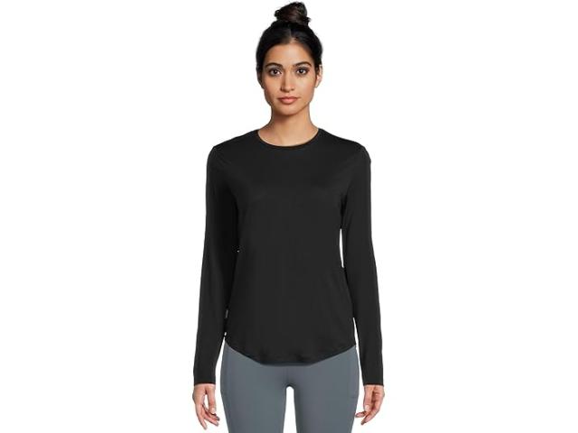 (取寄) アイスブレイカー レディース 125 クール-ライト スフィア 3 ロング スリーブ ティー Icebreaker women 125 Cool-Lite Sphere III Long Sleeve Tee Black