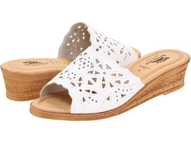 (取寄) スプリング ステップ レディース エステラ Spring Step women  Estella White