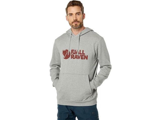 (取寄) フェールラーベン メンズ ロゴ ブーディ Fjllrven men Fjallraven Fjallraven Logo Hoodie Grey/Melangeの通販は