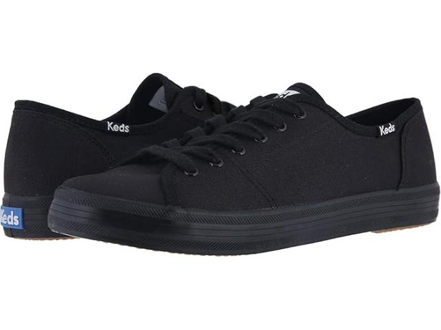 (取寄) ケッズ レディース キックスター レース アップ Keds women Keds Kickstart Lace Up Black/Blackの通販は