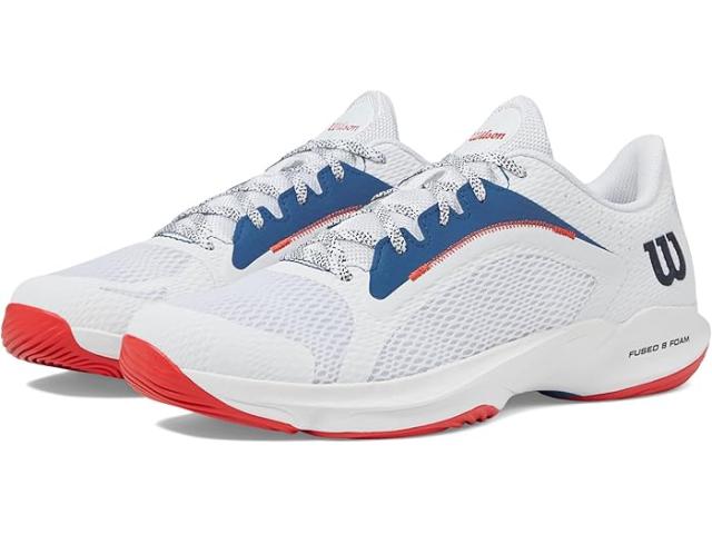 (取寄) ウィルソン メンズ フーラクン 2.0 Wilson men Wilson Hurakn 2.0 White/Deja Vu Blue/Wilson Redの通販は