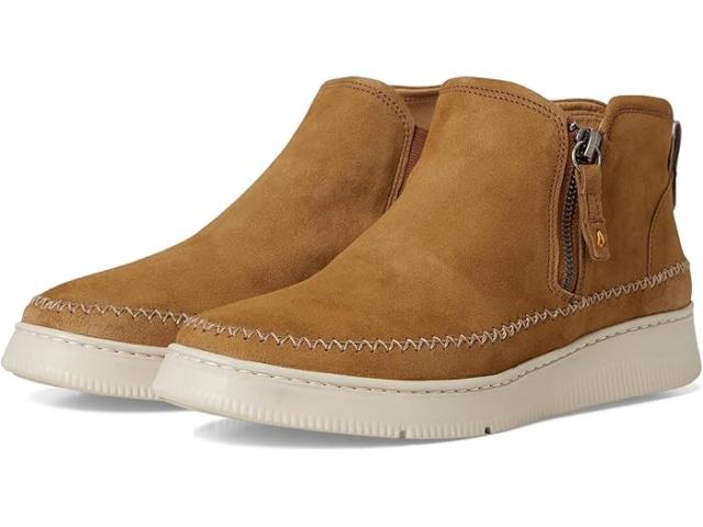 (取寄) サミュエル ハバード レディース フェザーライト ラグナ ジップ ブーティ Samuel Hubbard women Featherlight Laguna Zip Bootie Nutmeg Suede