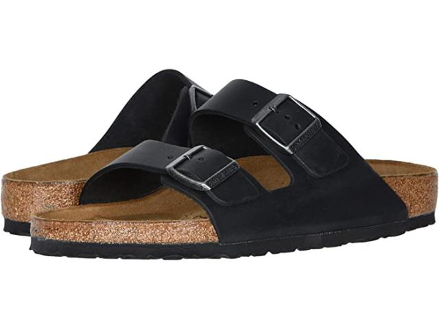 (取寄) ビルケンシュトック アリゾナ - オイルド レザー (ユニセックス) Birkenstock  Arizona - Oiled Leather (Unisex) Black Oiled Leatherの通販は 27,515円