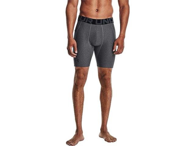 (取寄) アンダーアーマー メンズ ヒートギア アーマー ショーツ Under Armour men Under Armour Heatgear Armour Shorts Carbon Heather/Black