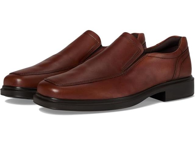 (取寄) エコー メンズ ヘルシンキ 2.0 エプロン トゥ スリッポン ECCO men Helsinki 2.0 Apron Toe Slip-On Cognac/Cognac