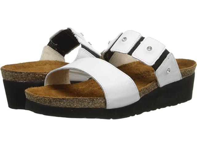 (取寄) ナオト レディース アシュレイ Naot women  Ashley White Leather