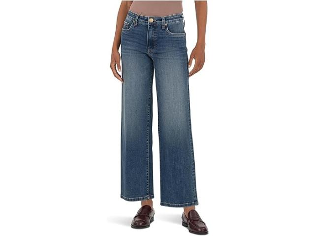 (取寄) カット フロム ザ クロス レディース シャーロット ハイ-ライズ-ファブ AB ワイド レッグ KUT from the Kloth women Charlotte High-rise-fab Ab Wide Leg Historical