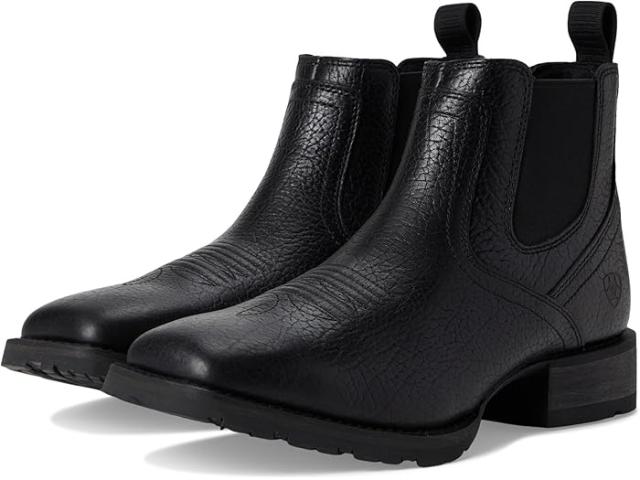 (取寄) アリアット メンズ ハイブリット ロウ ボーイ ウェスタン ブーツ Ariat men Hybrid Low Boy Western Boot Black Adobe