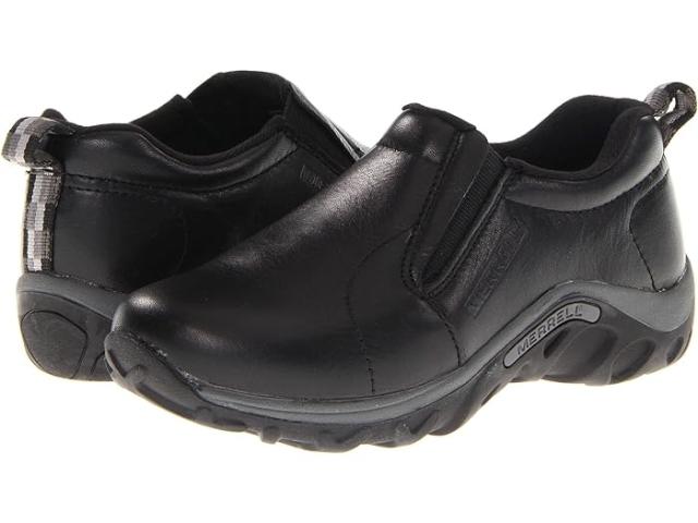 (取寄) メレル キッズ ボーイズ ジャングル モック レザー (トドラー/リトル キッド/ビッグ キッド) Merrell Kids boys Merrell Kids Jungle Moc Leather  (Toddler/Little Kid/Big Kid) Blackの通販は