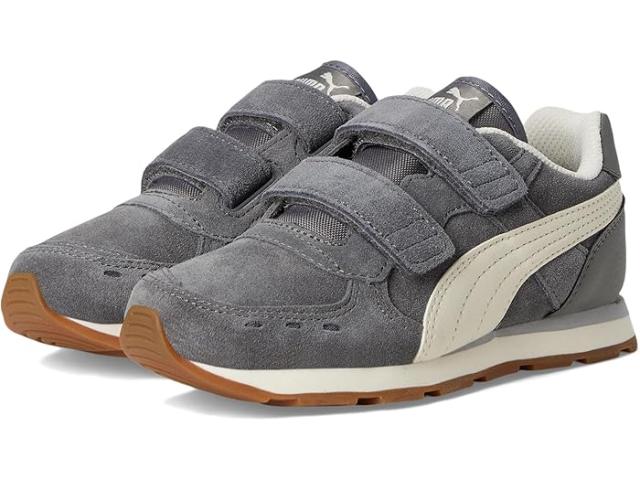 (取寄) プーマ キッズ キッズ ビスタ フック アンド ループ (リトル キッド) PUMA Kids kids PUMA Kids Vista Hook and Loop (Little Kid) Castlerock/Whisper White/Gray Violetの通販は