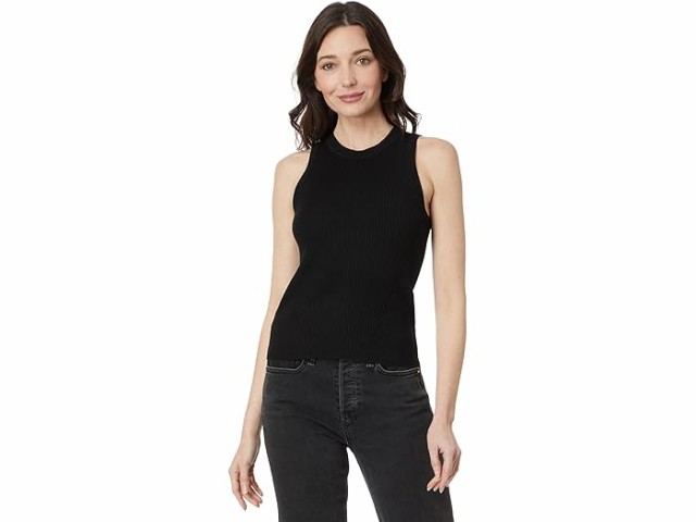 (取寄) リラ P レディース パーフェクト リブ タンク セーター Lilla P women Lilla P Perfect Rib Tank Sweater Black 46,780円