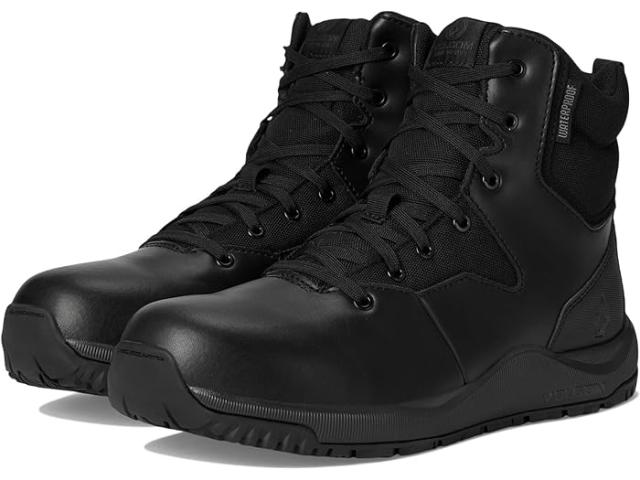 (取寄) ボルコム メンズ ストリート シールド 6 タクティカル ウォータープルーフ ブーツ ウィズ サイド ジッパー Volcom men Volcom Street Shield 6" Tactical Waterproof Boots with Side Zipper Blackの通販は 46,200円