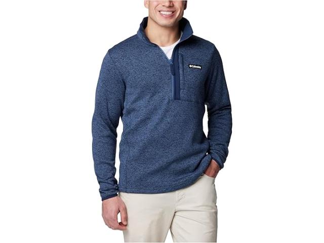 (取寄) コロンビア メンズ セーター ウェザー ハーフ ジップ Columbia men Columbia Sweater Weather Half Zip Dark Mountain Heatherの通販は