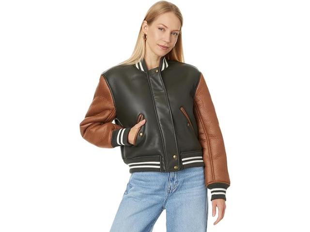 (取寄) ブランクニューヨーク レディース ツートーン ボンバー ジャケット Blank NYC women Blank NYC Two-Tone Bomber Jacket Multicolorの通販は