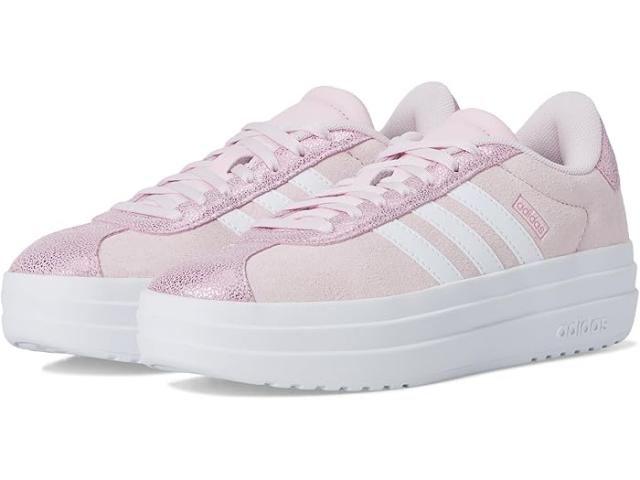 (取寄) アディダス キッズ Vl コート ボールド シューズ adidas Kids VL Court Bold Shoes Clear Pink/White/Bliss Pink