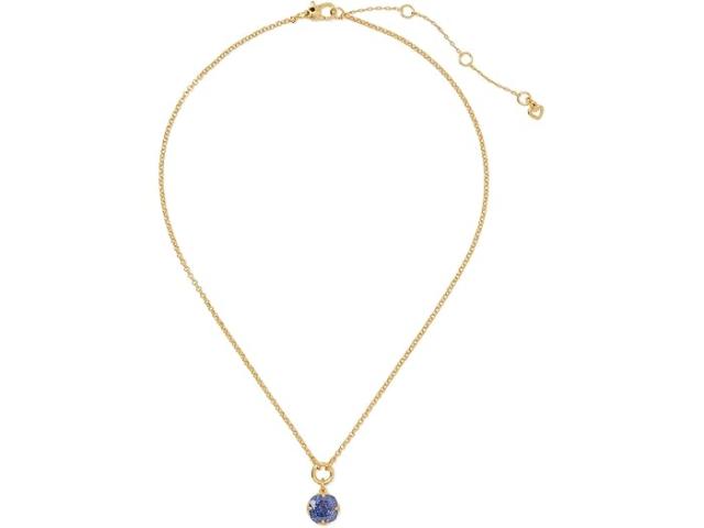 ◇K18WG サファイア0.30ct バタフライ 蝶 ネックレス アジャスター