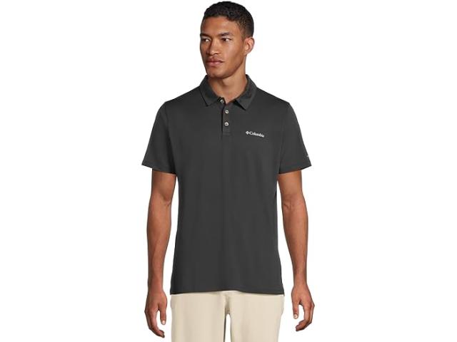(取寄) コロンビア メンズ テック トレイル ユーティリティ ポロ Columbia men Tech Trail Utility Polo Black