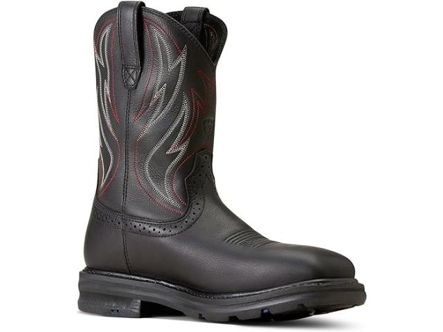 (取寄) アリアット メンズ シェラ ショック シールド スティール トゥ ワーク ブーツ Ariat men Ariat Sierr