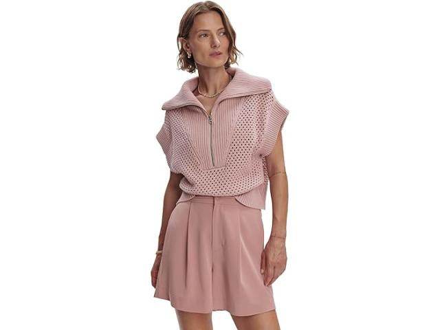 (取寄) バーリー レディース ミラ 1/2 ジップ ニット Varley women Mila 1/2 Zip Knit Pale Mauve