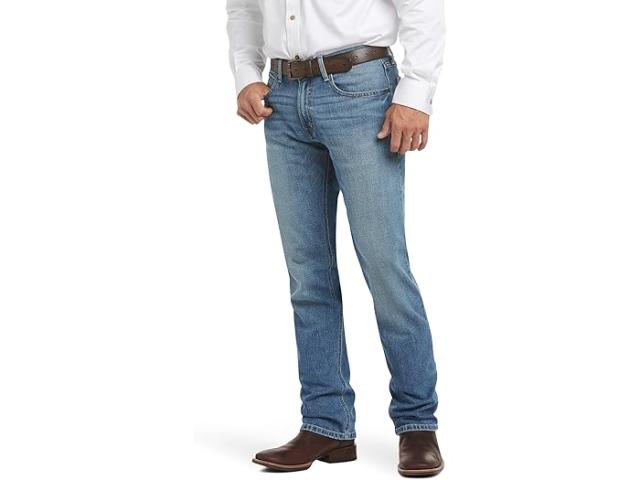 (取寄) アリアット メンズ M4 ロウ ライズ スタッカブル ストレート レッグ ジーンズ イン ソーヤー Ariat men M4 Low Rise Stackable Straight Leg Jeans in Sawyer Sawyer