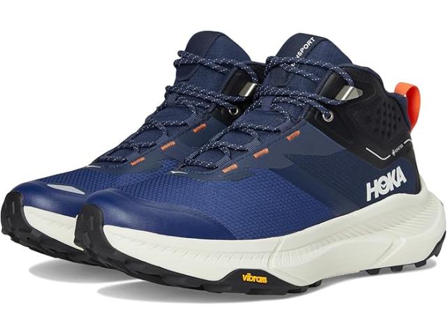 (取寄) ホカオネオネ メンズ トランスポート ハイク GTX Hoka men Transport Hike GTX Varsity Navy/Truffle Salt