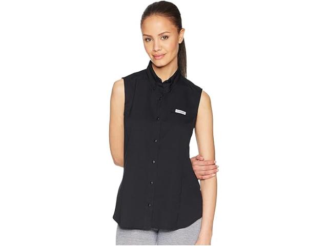 (取寄) コロンビア レディース タミアミ スリーブレス シャツ Columbia women Columbia Tamiami Sleeveless Shirt Black