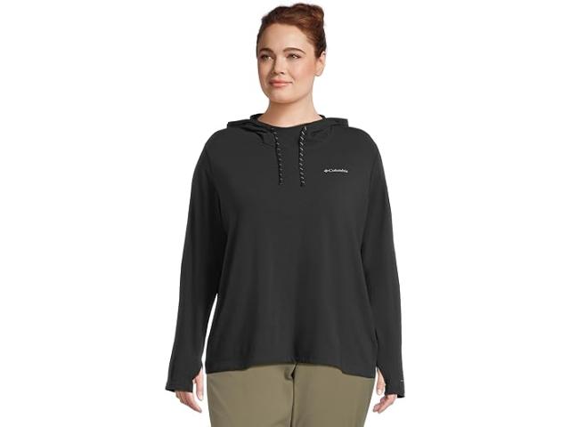 (取寄) コロンビア レディース プラス サイズ サン トレック ブーディ リ Columbia women Plus Size Sun Trek Hoodie II Black