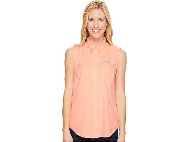 (取寄) コロンビア レディース タミアミ スリーブレス シャツ Columbia women Tamiami Sleeveless Shirt Tiki Pink