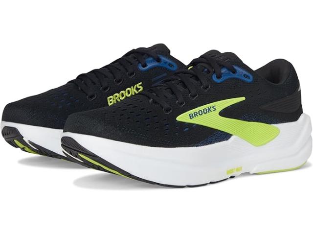 (取寄) ブルックス メンズ ゴースト マックス 3 Brooks men Ghost Max 3 Black/Navy/Acid Lime