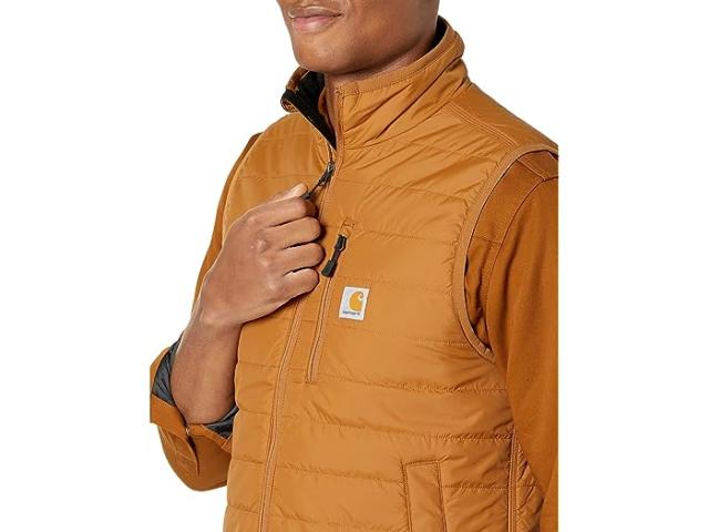(取寄) カーハート メンズ レイン ディフェンダー インサレーテッド ベスト Carhartt men Carhartt Rain Defender Insulated Vest Carhartt Brownの通販は