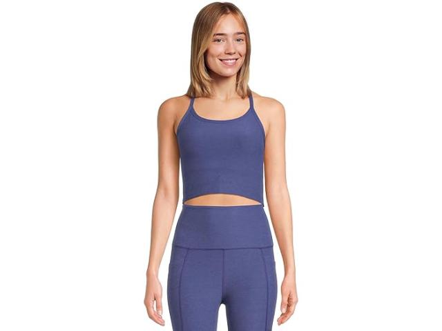 (取寄) ビヨンドヨガ レディース スペースダイ スリム レイサーバック クロップド タンク Beyond Yoga women Spacedye Slim Racerback Cropped Tank Eternal Blue Heatherの通販は